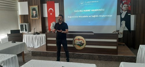 Bağımlılıkla Mücadele Konusundaki Eğitim, Amasya İl Sağlık Müdürlüğ  Hekimlerinden Dr. Süleyman ERSOY Tarafından Personelimize Verilmiştir.