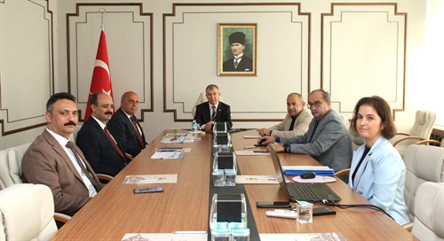 2024 ve Sonrasında İlimizde  Yapılması  Gerekli Sulama Yatırımlarıyla  Değerlendirme  Toplantısı Yapıldı. 